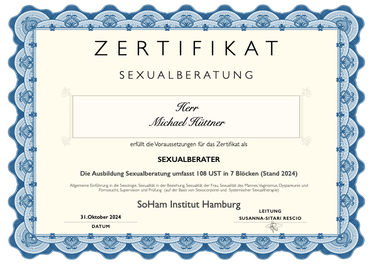 Mein Zertifikat als PDF